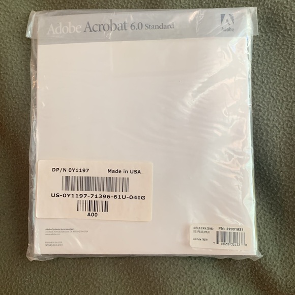 NIP Adobe Acrobat 6.0 Standard. Disc and manual. - Picture 2 of 4